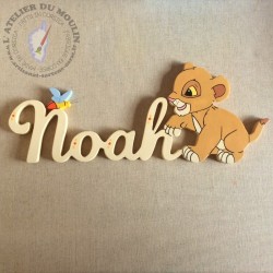 Simba avec le prénom ivoire
