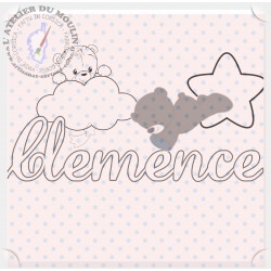 Prénom décoré les petits ours